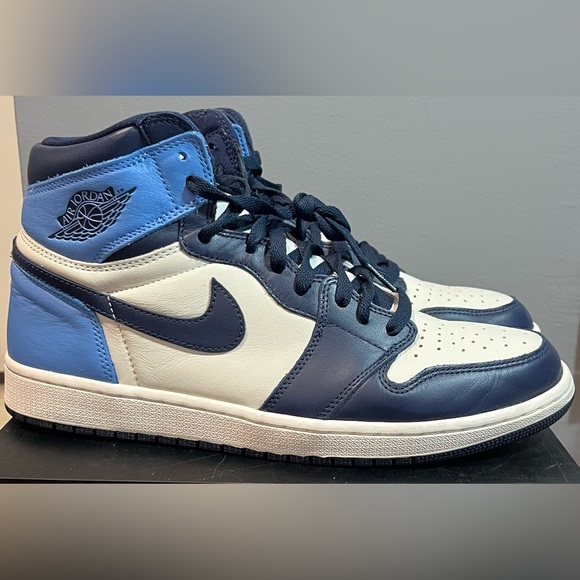 jordan retro high obsidian unc